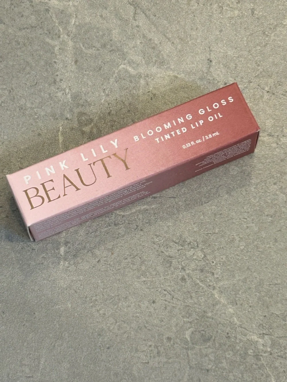 NEW Pink Lily Beauty Blooming Gloss Tinted Lip Oil - Perfectly Pink